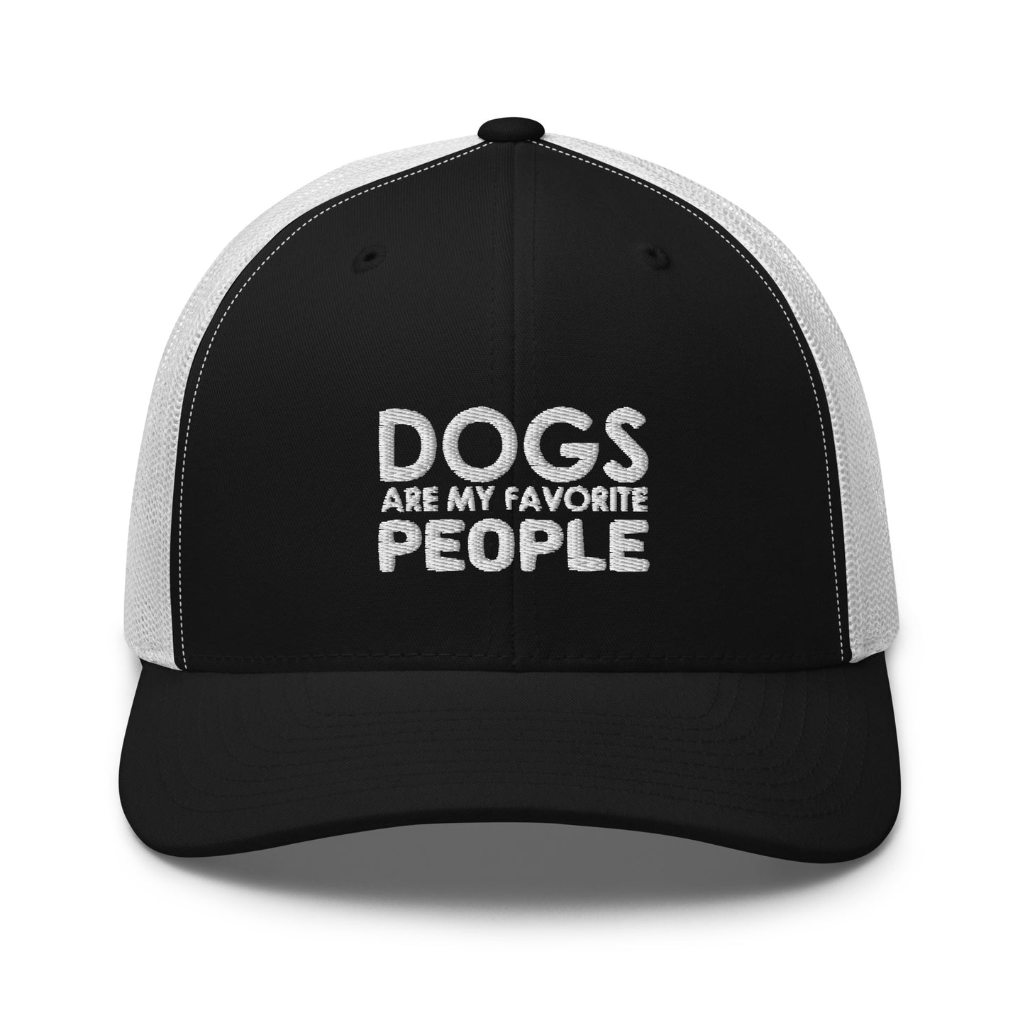 Dogs Are My Favorite People Trucker Cap