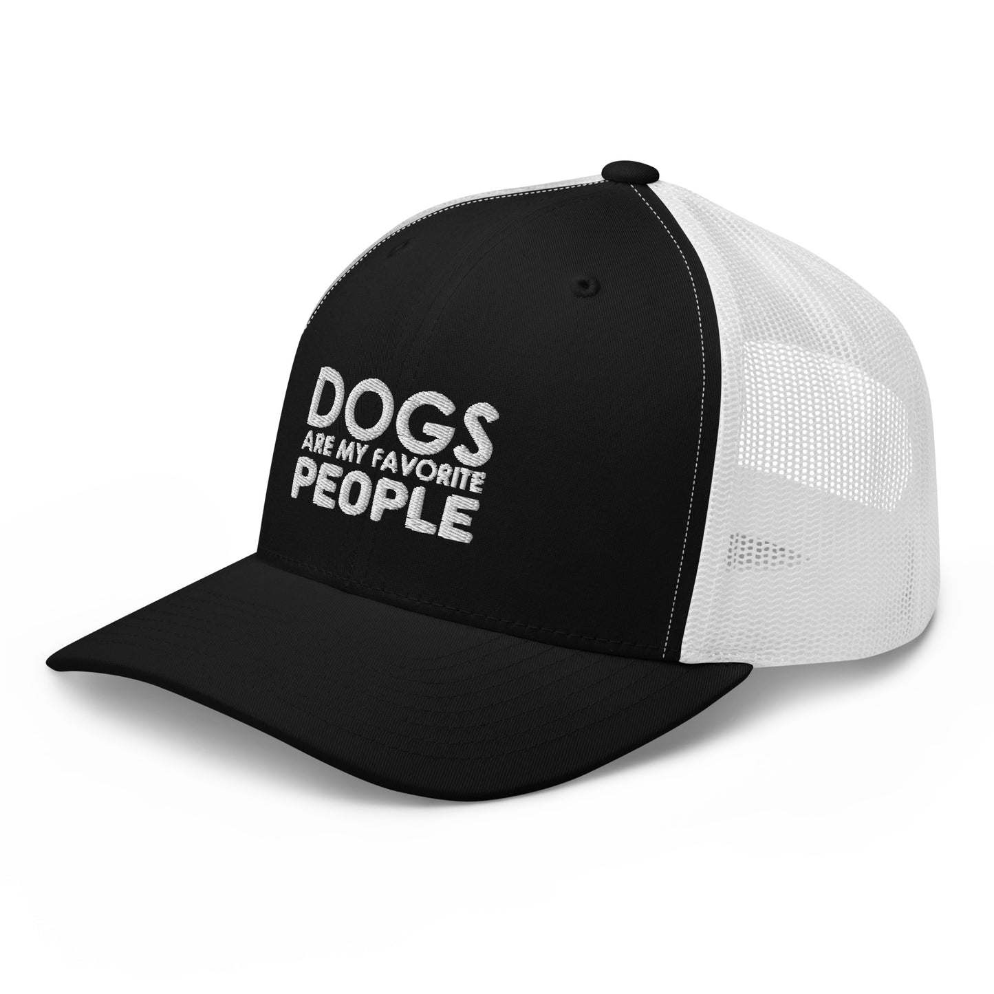 Dogs Are My Favorite People Trucker Cap