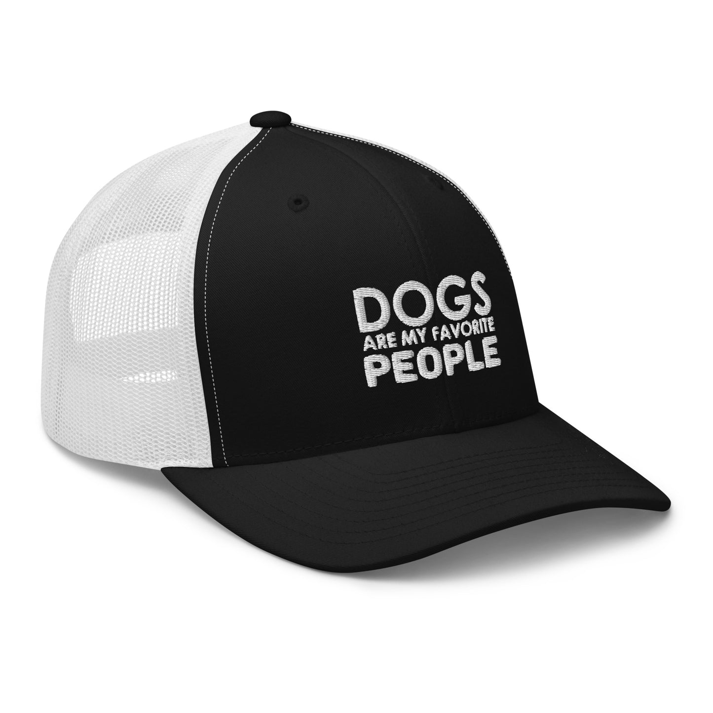 Dogs Are My Favorite People Trucker Cap