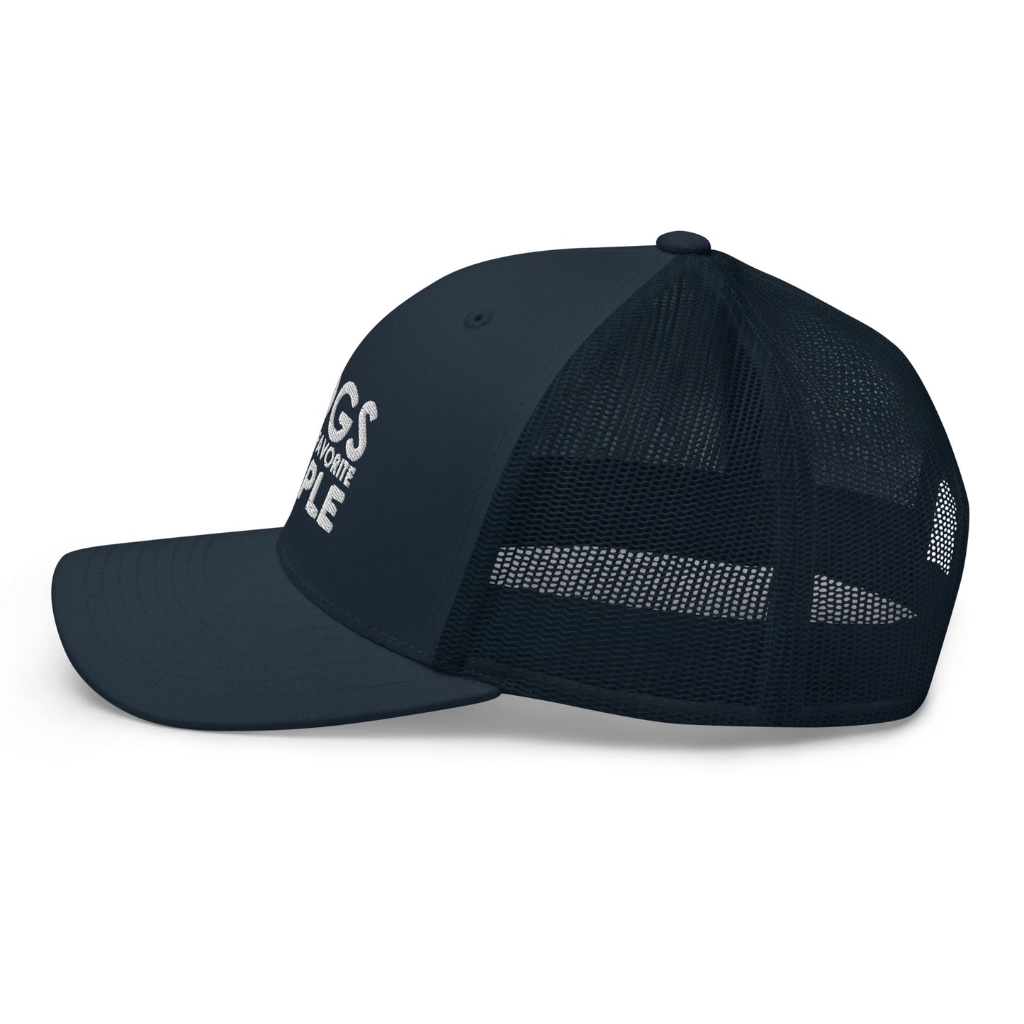 Dogs Are My Favorite People Trucker Cap