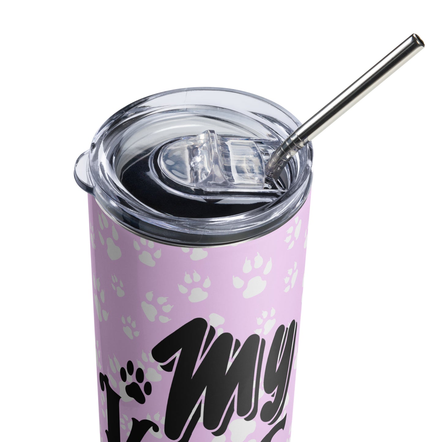 My Kids Have Paws Stainless steel Tumbler