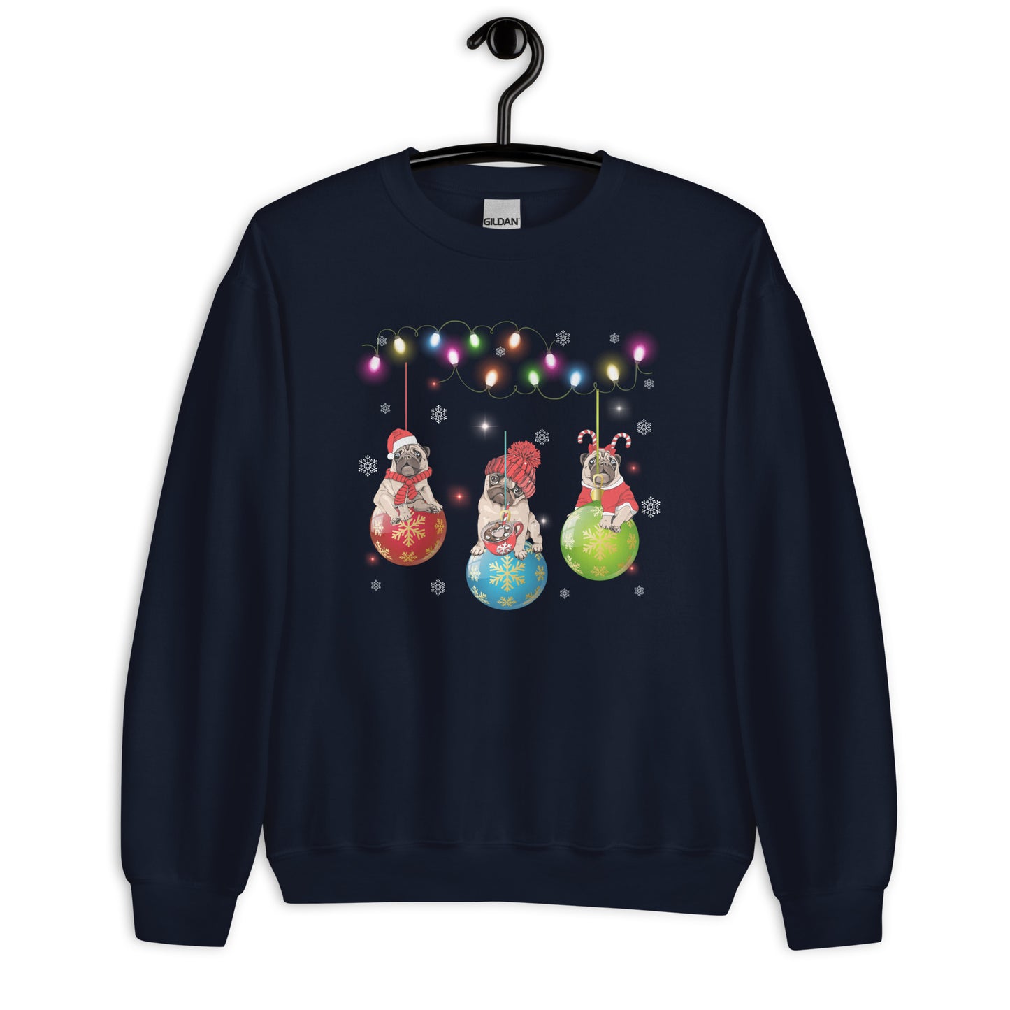 Dog Christmas Decoration Ugly Christmas Sweatshirt