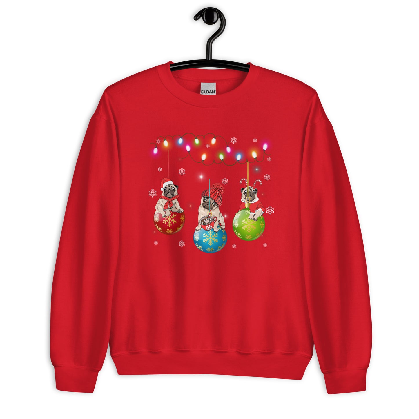 Dog Christmas Decoration Ugly Christmas Sweatshirt