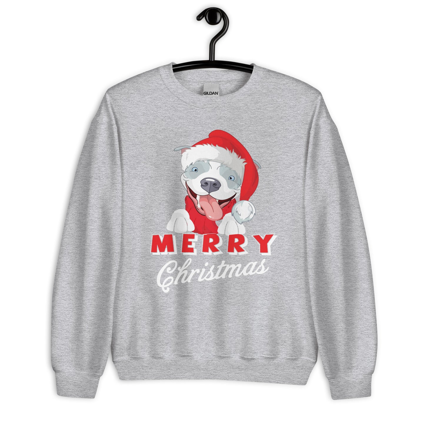 Dog Lovers Merry Christmas Ugly Christmas Sweatshirt