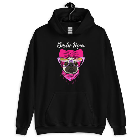 Bostie Mom - Dog Mom Hoodie