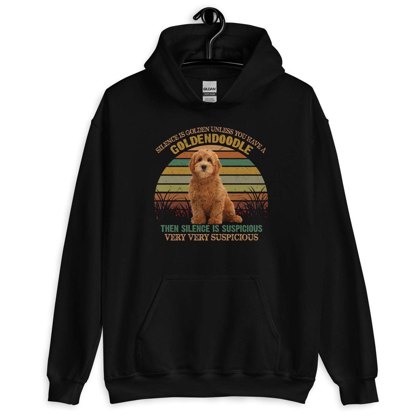 Silence is Golden Unless You Have a Goldendoodle Hoodie