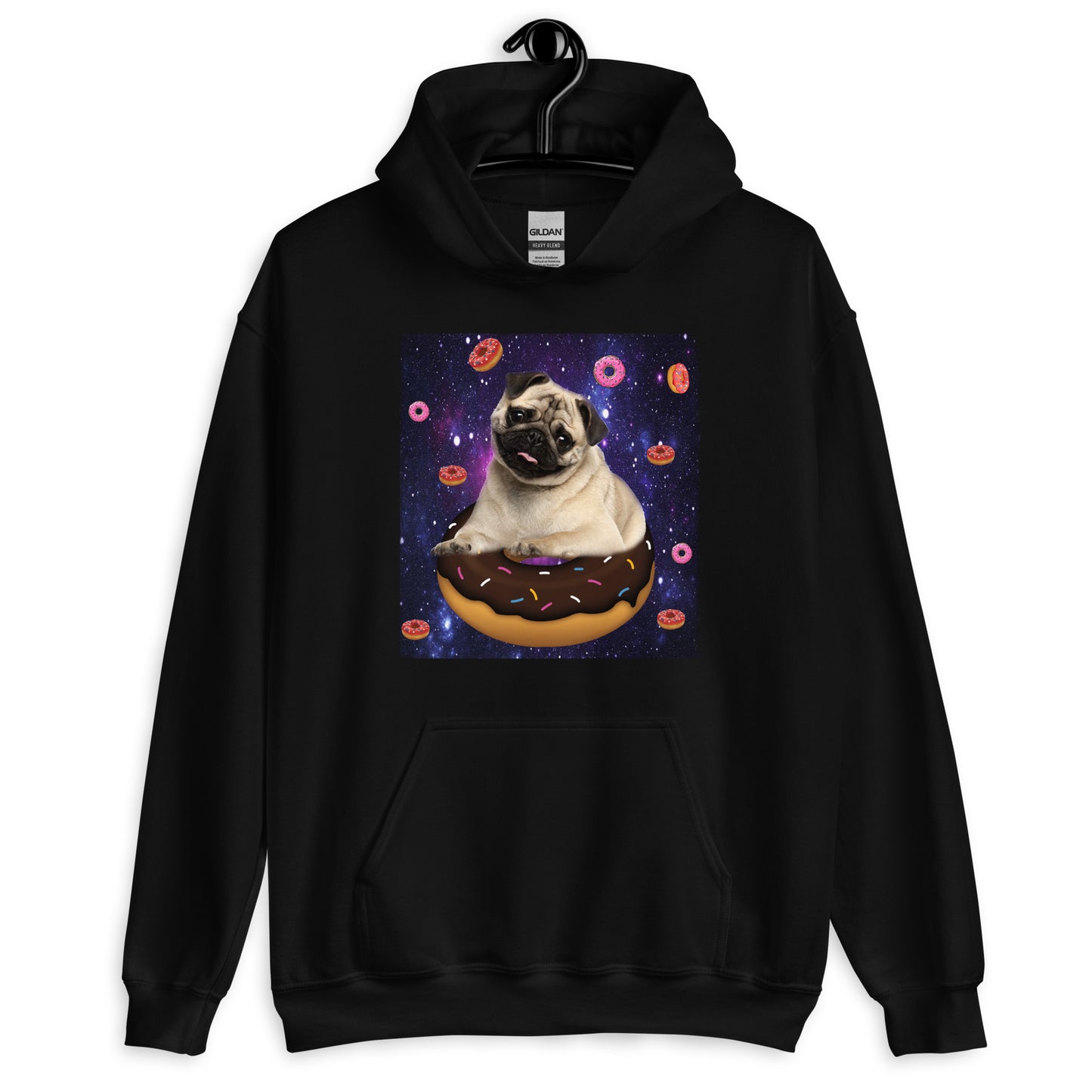 Pug Donut Hoodie