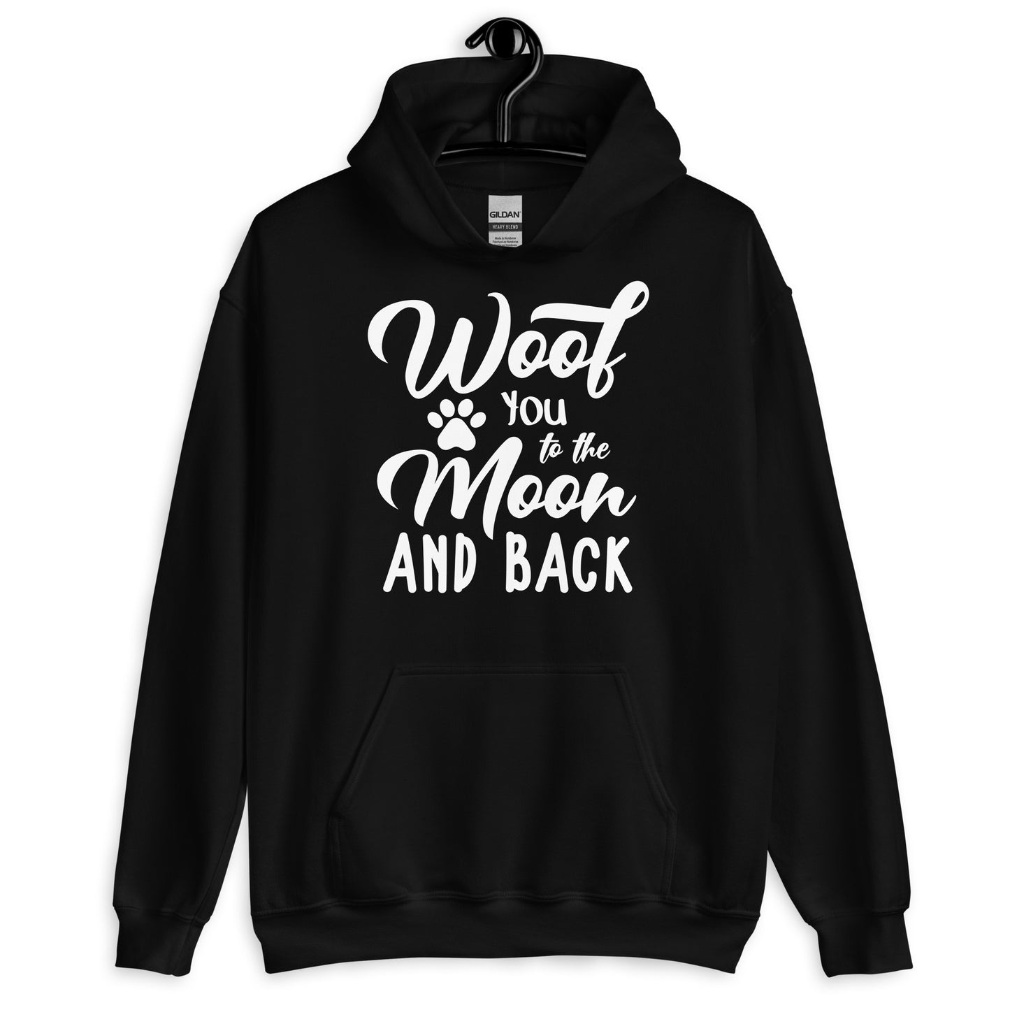 Woof You To The Moon and Back Hoodie