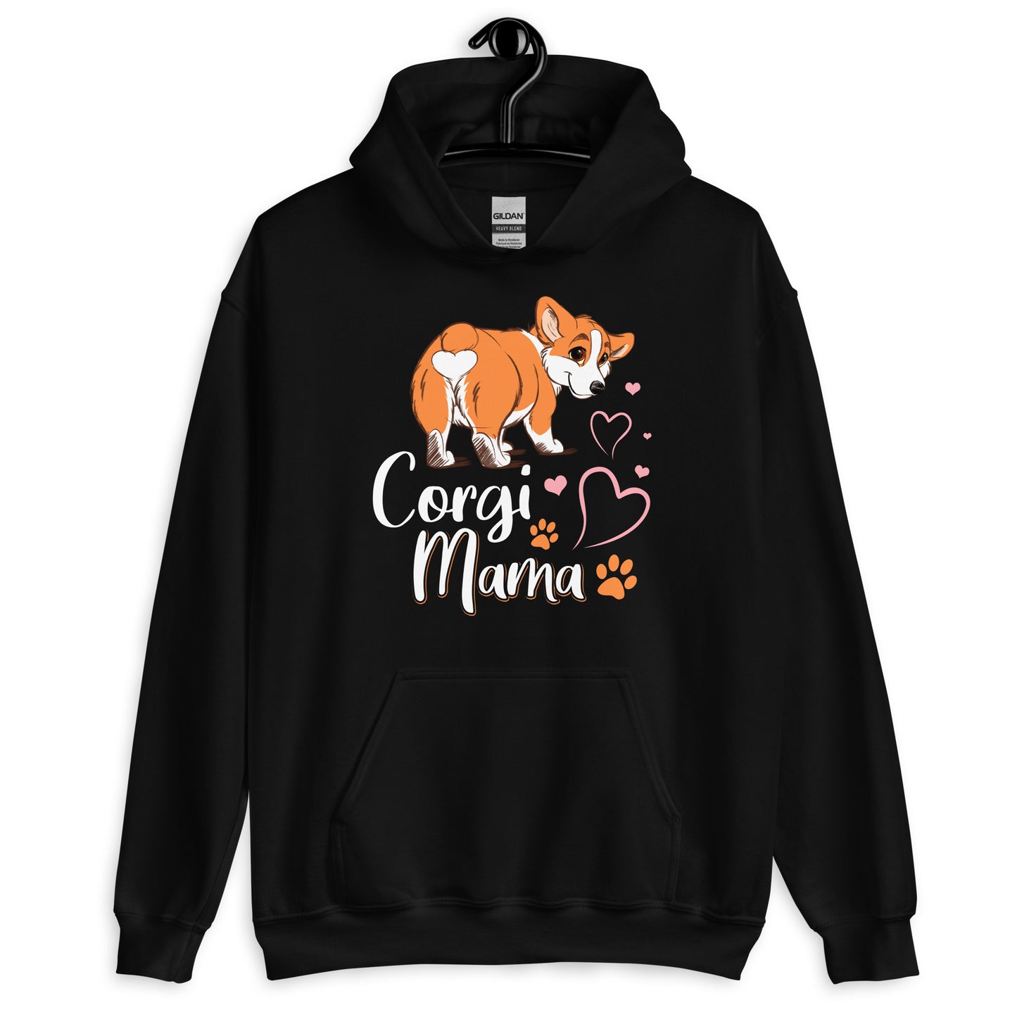 Corgi Mama Dog Mom Hoodie