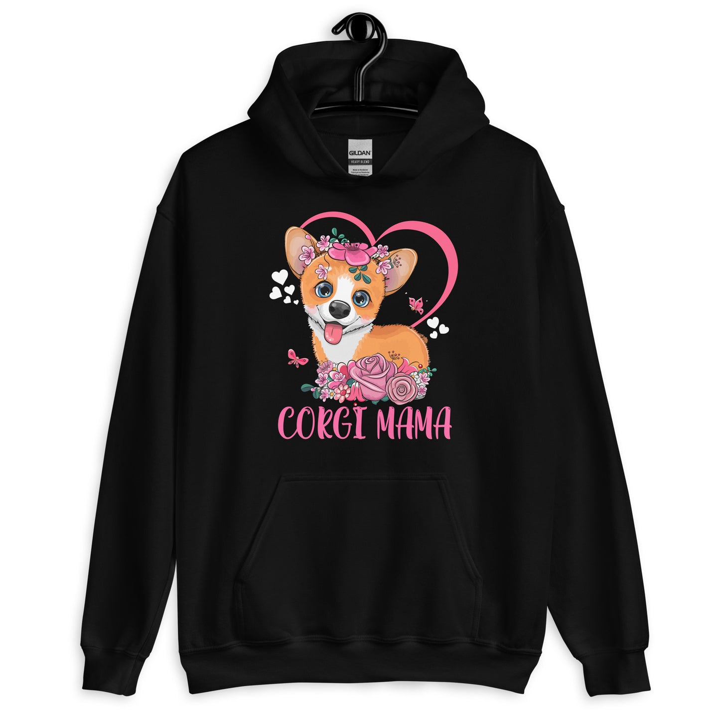Corgi Mama Corgi Dog Mom Hoodie