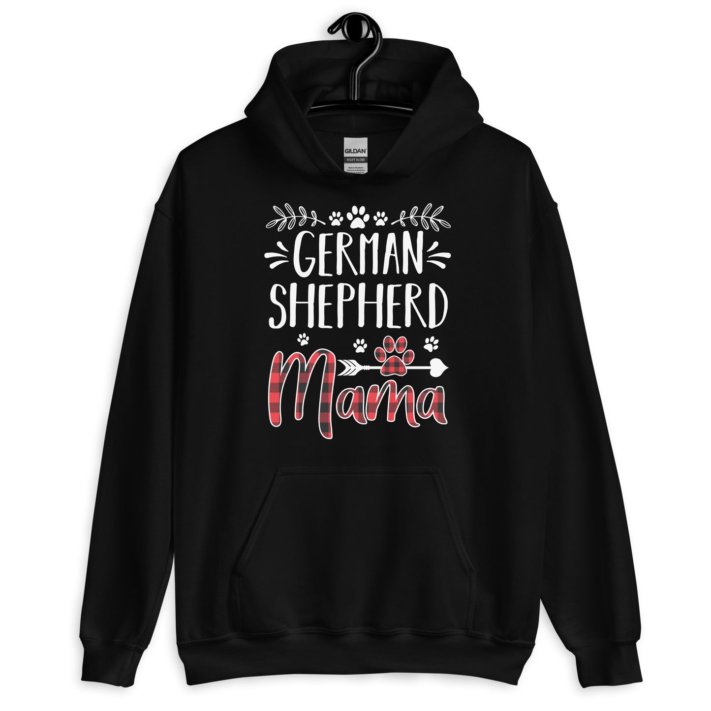 German Shepherd Mama Dog Mom Hoodie