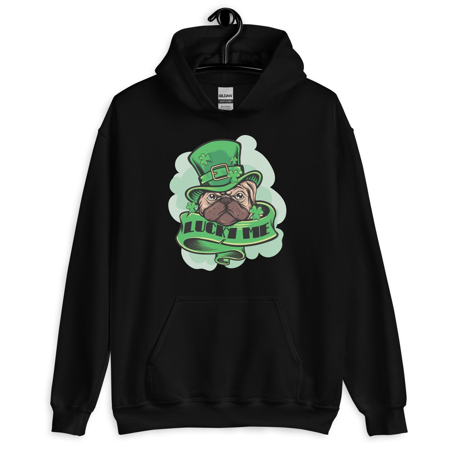 Lucky Me St. Patrick's Day Hoodie for Dog Lovers