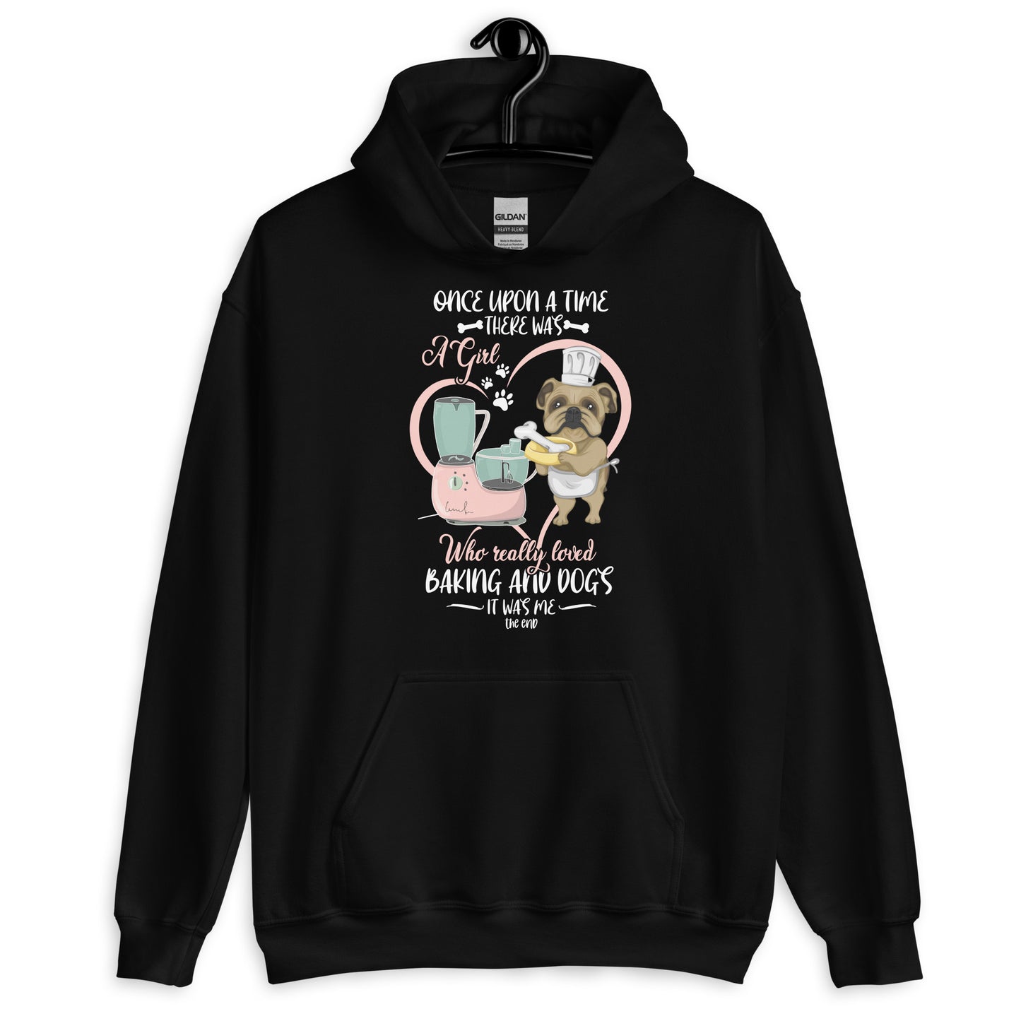 Girl Who Really Loved Baking and Dogs Story Hoodie