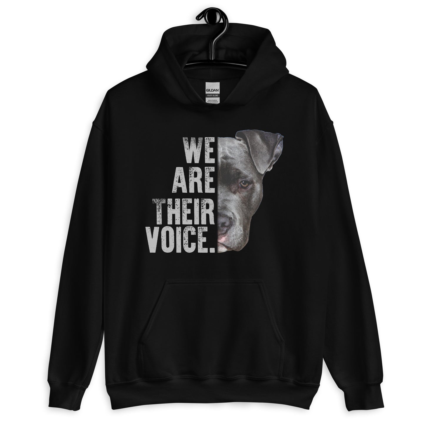 We are Their Voice Dog Rescue Hoodie