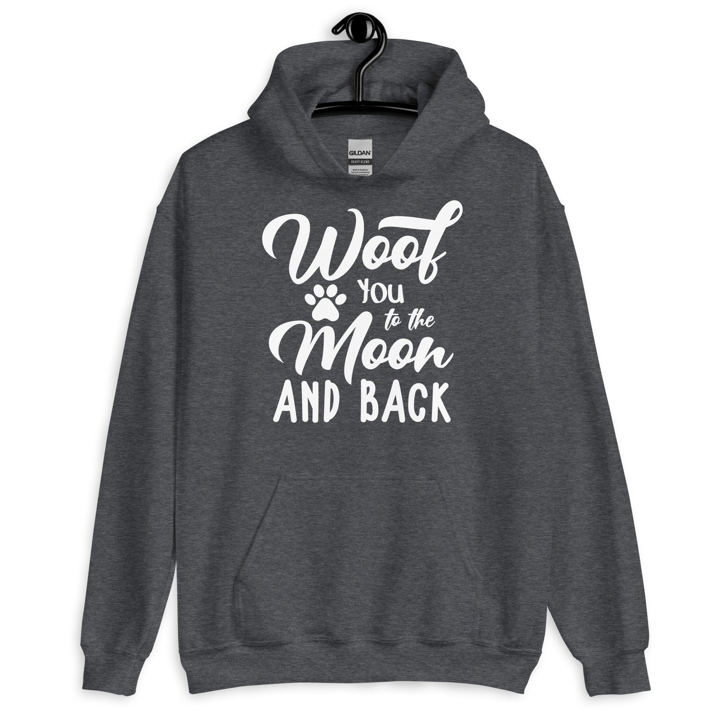 Woof You To The Moon and Back Hoodie