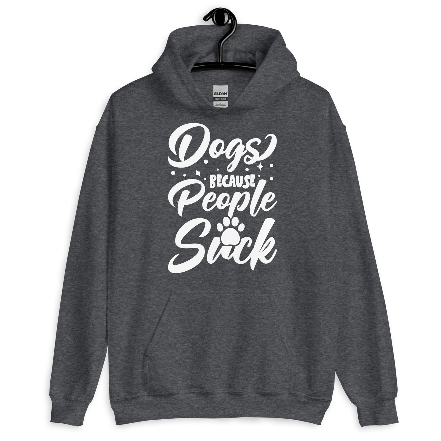Dogs Because People Suck Hoodie