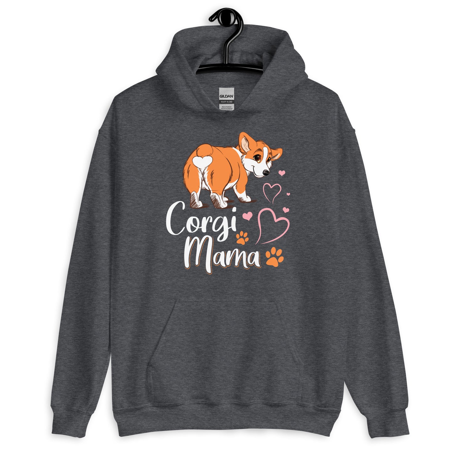 Corgi Mama Dog Mom Hoodie