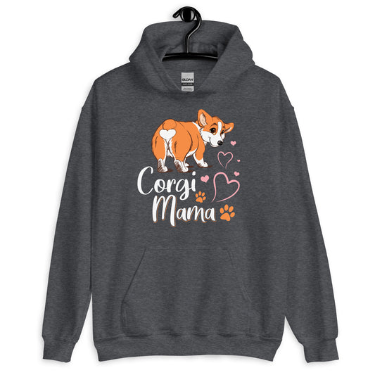 Corgi Mama Dog Mom Hoodie