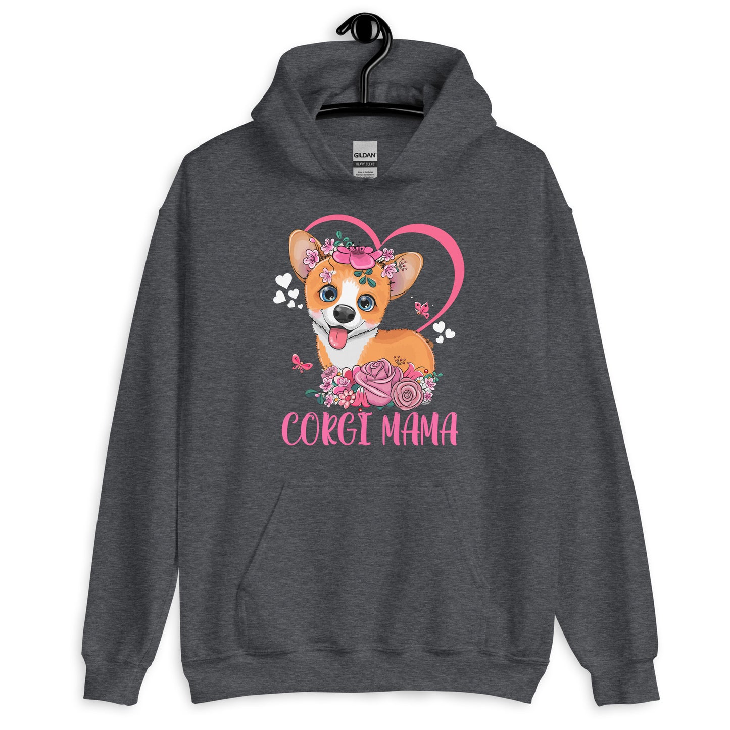 Corgi Mama Corgi Dog Mom Hoodie