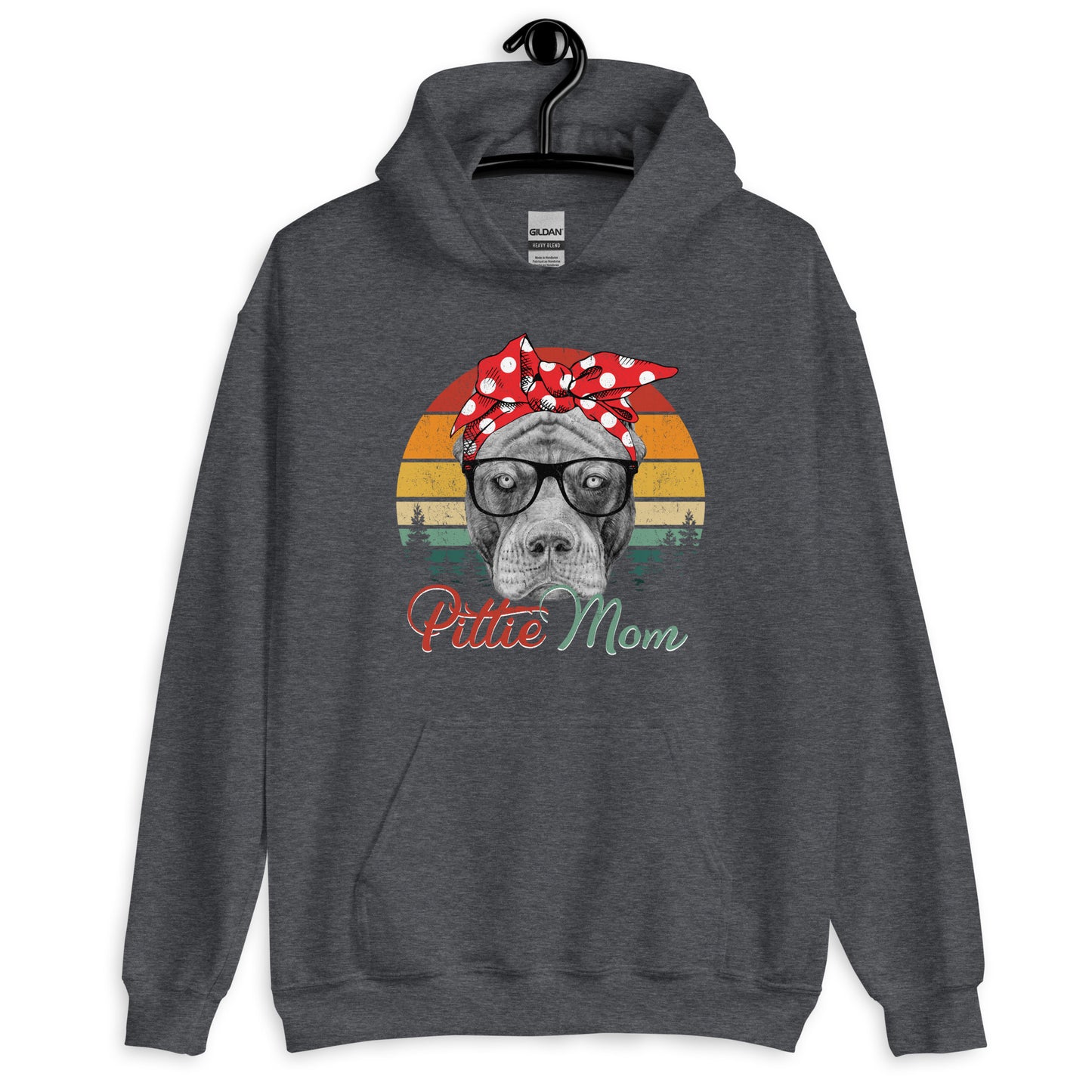 Pittie Mom - Pitbull Dog Mom Hoodie