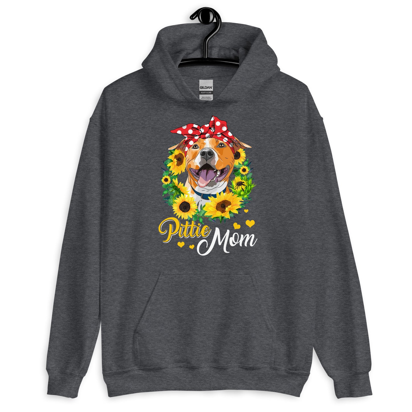 Pittie Mom Pitbull Dog Mom Hoodie