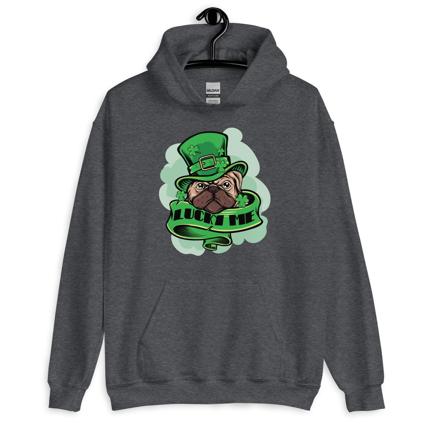 Lucky Me St. Patrick's Day Hoodie for Dog Lovers