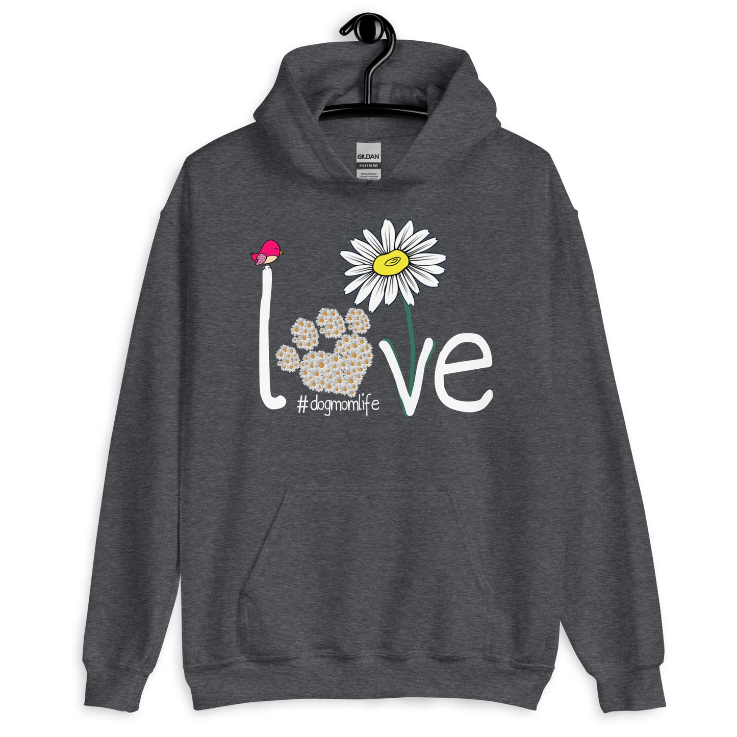 Love Dog Mom Life Hoodie