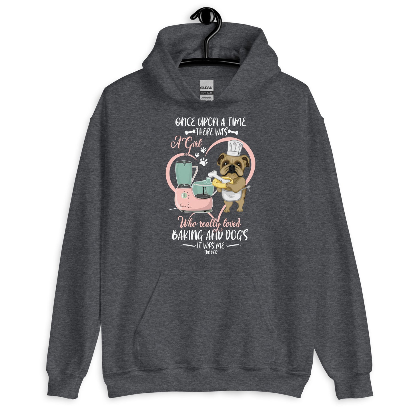 Girl Who Really Loved Baking and Dogs Story Hoodie