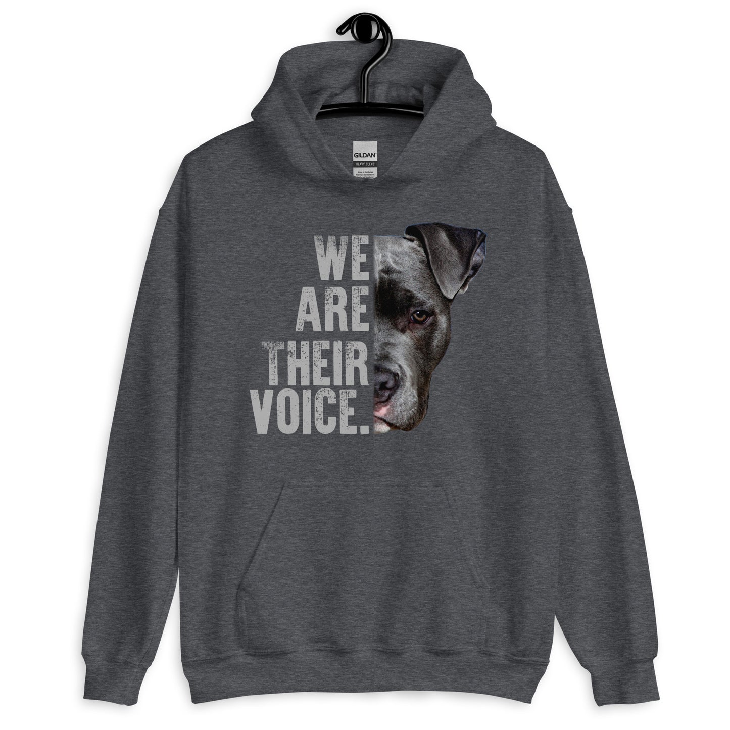 We are Their Voice Dog Rescue Hoodie