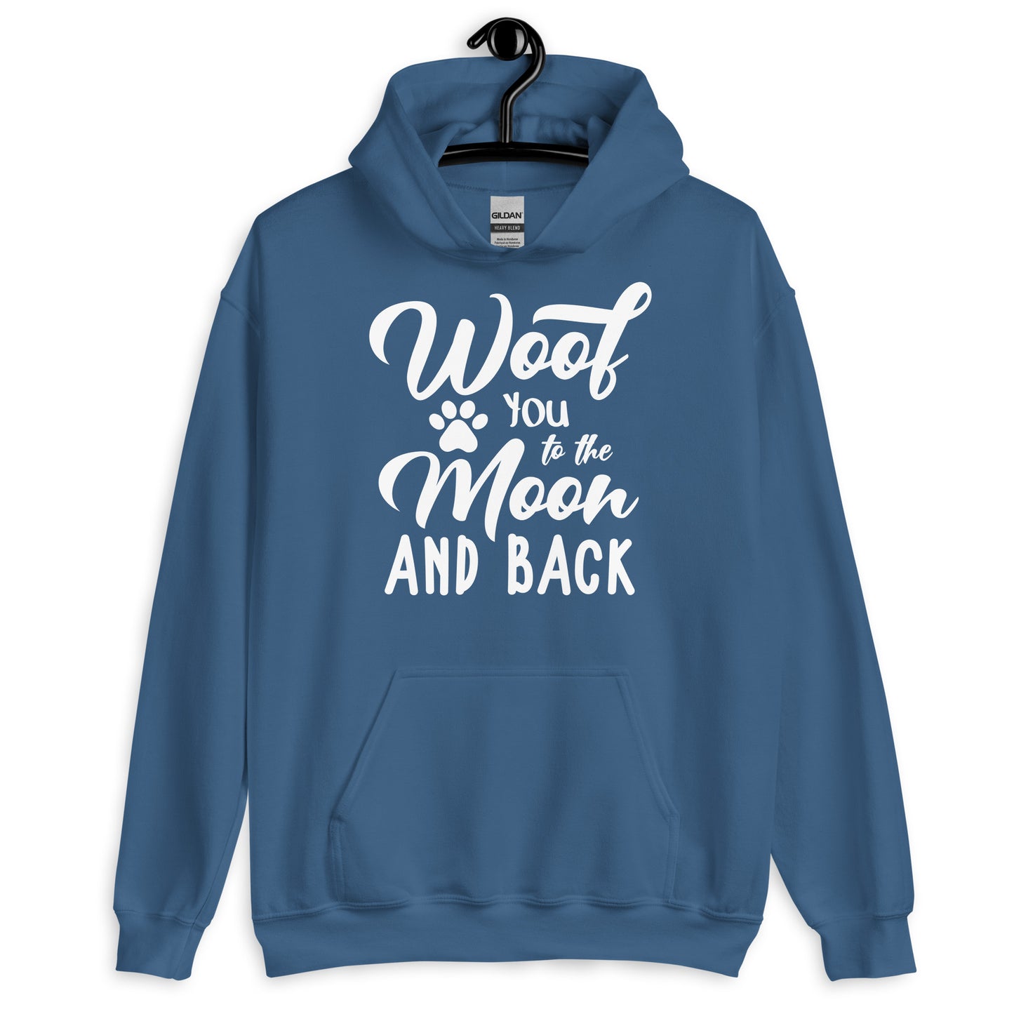 Woof You To The Moon and Back Hoodie