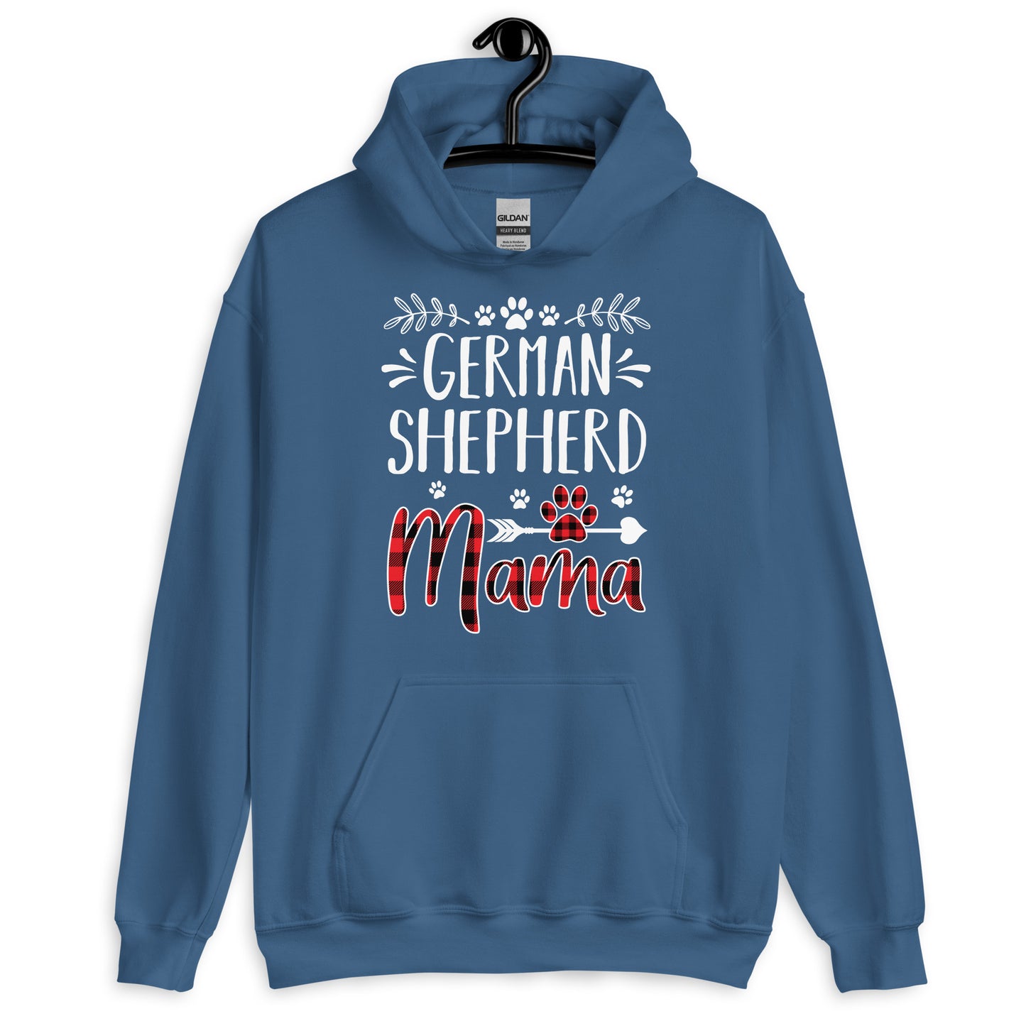 German Shepherd Mama Dog Mom Hoodie