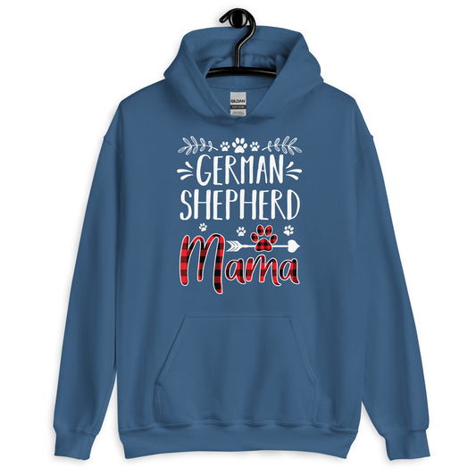 German Shepherd Mama Dog Mom Hoodie