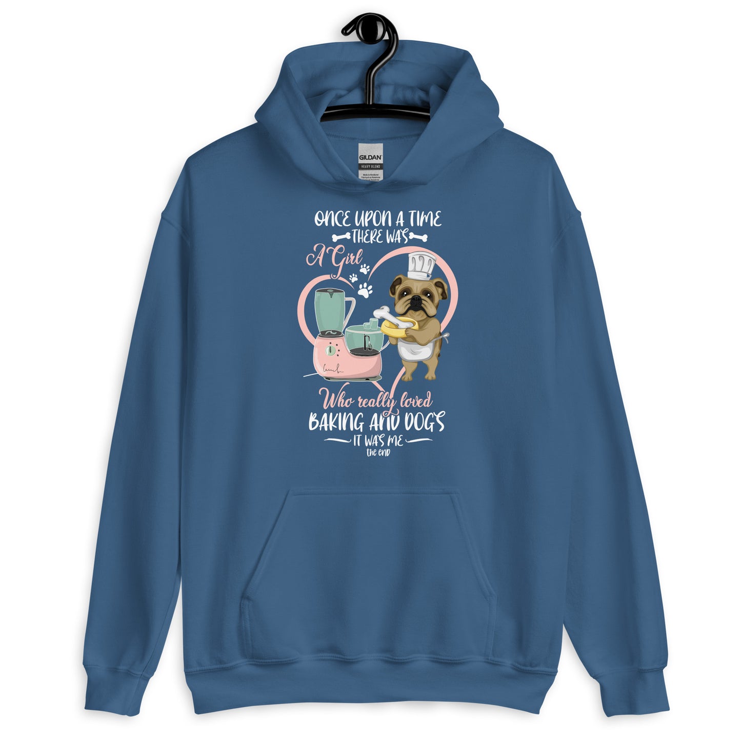 Girl Who Really Loved Baking and Dogs Story Hoodie