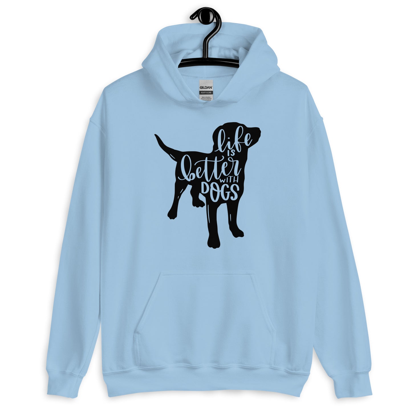 Life is Better With Dogs Unisex Hoodie