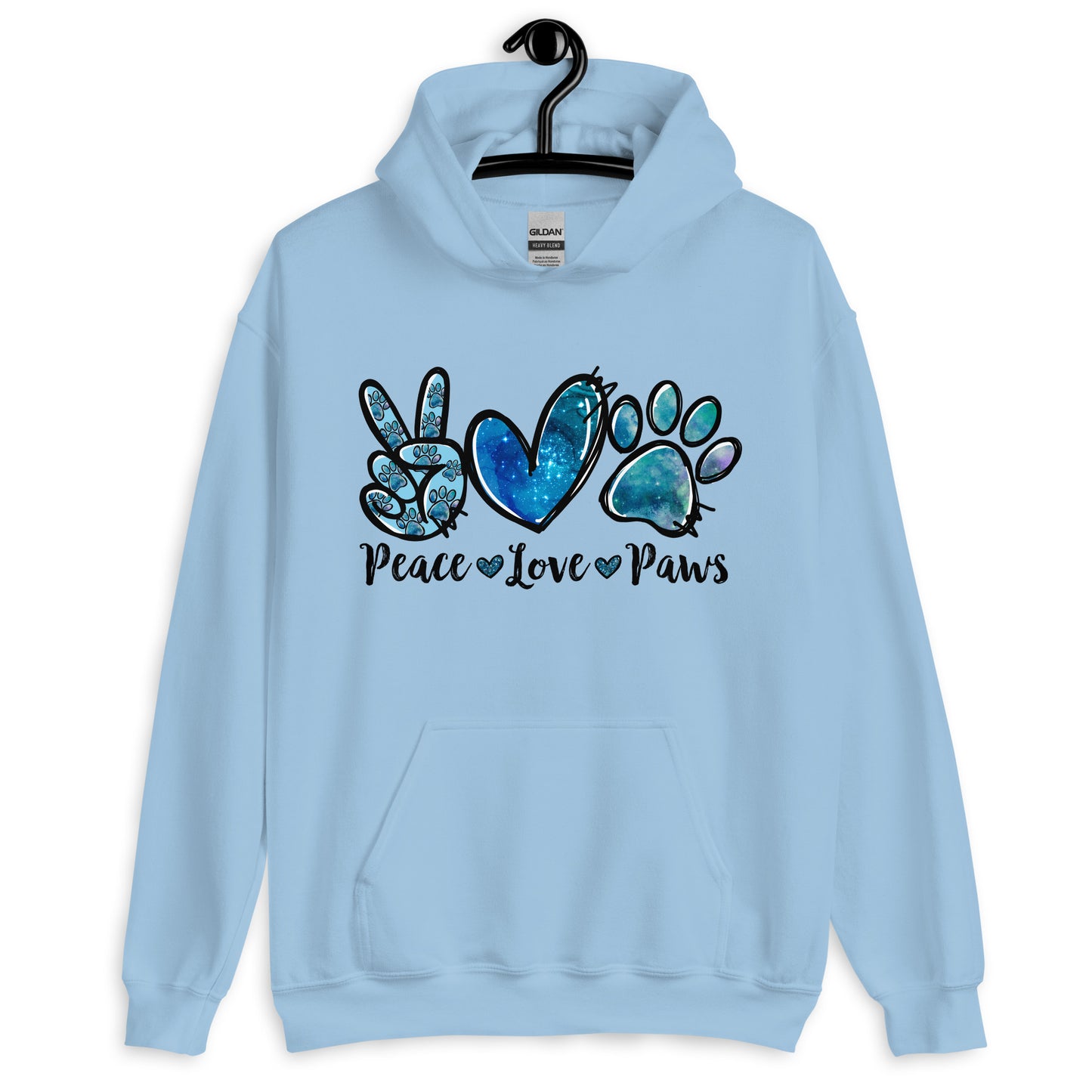 Peace Love Paws Hoodie