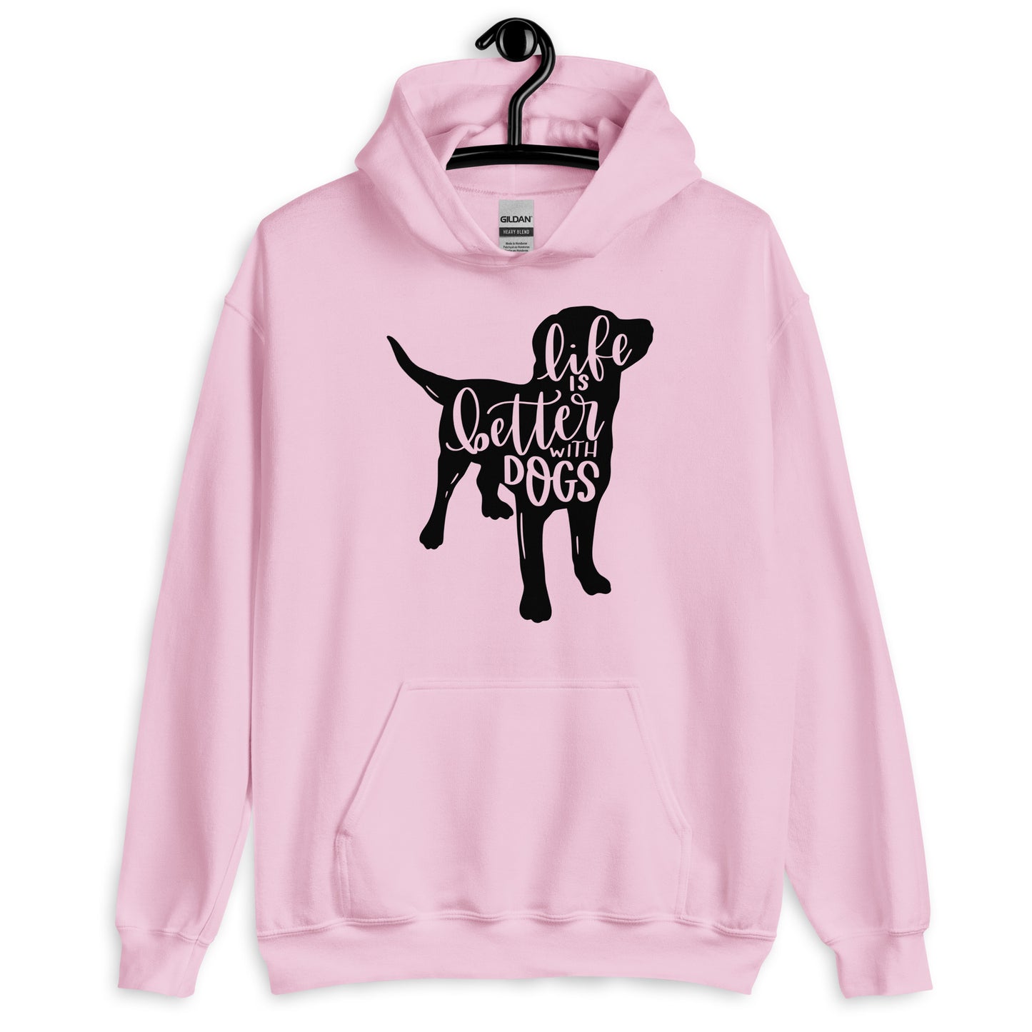 Life is Better With Dogs Unisex Hoodie