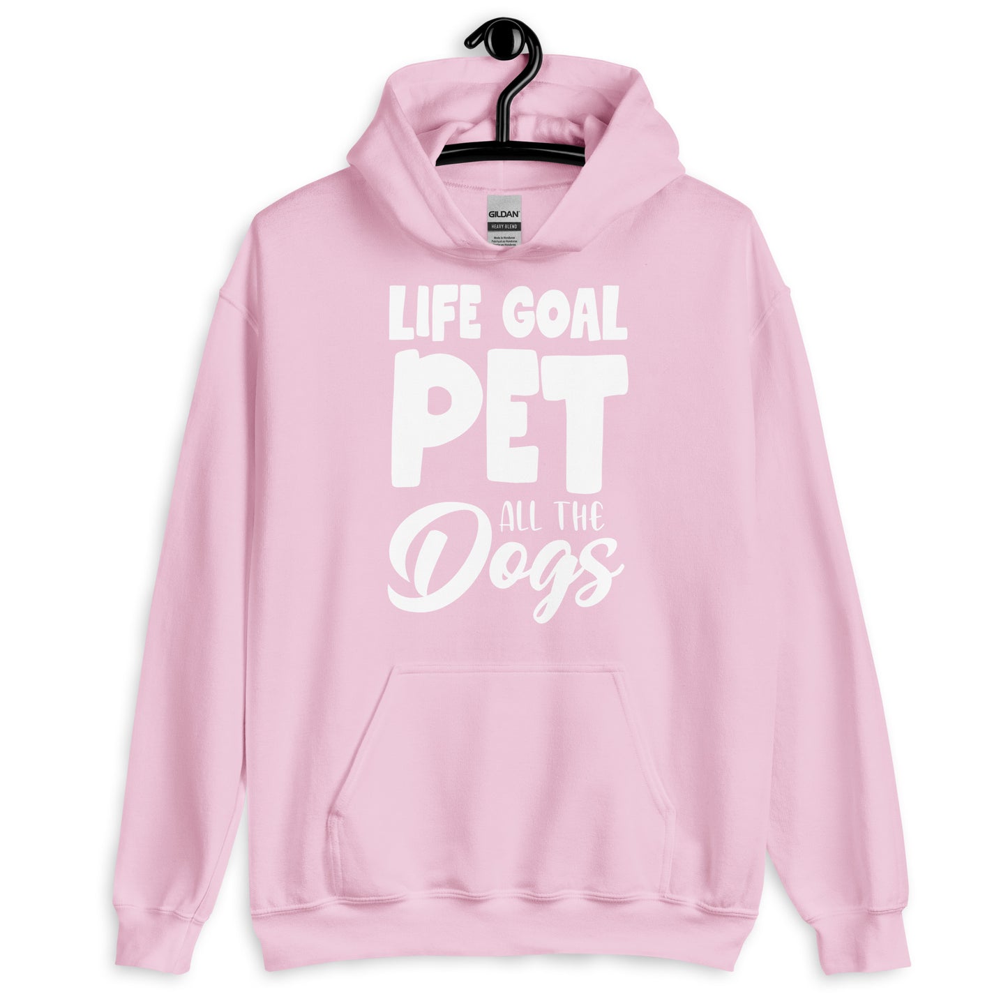 Life Goal Pet all The Dogs Hoodie