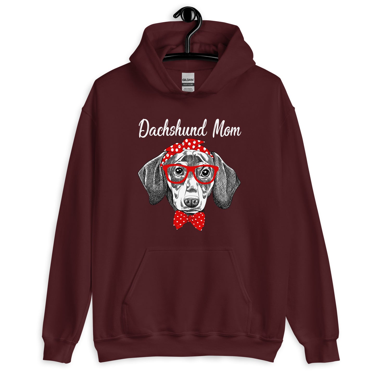 Dachshund Dog Mom Hoodie