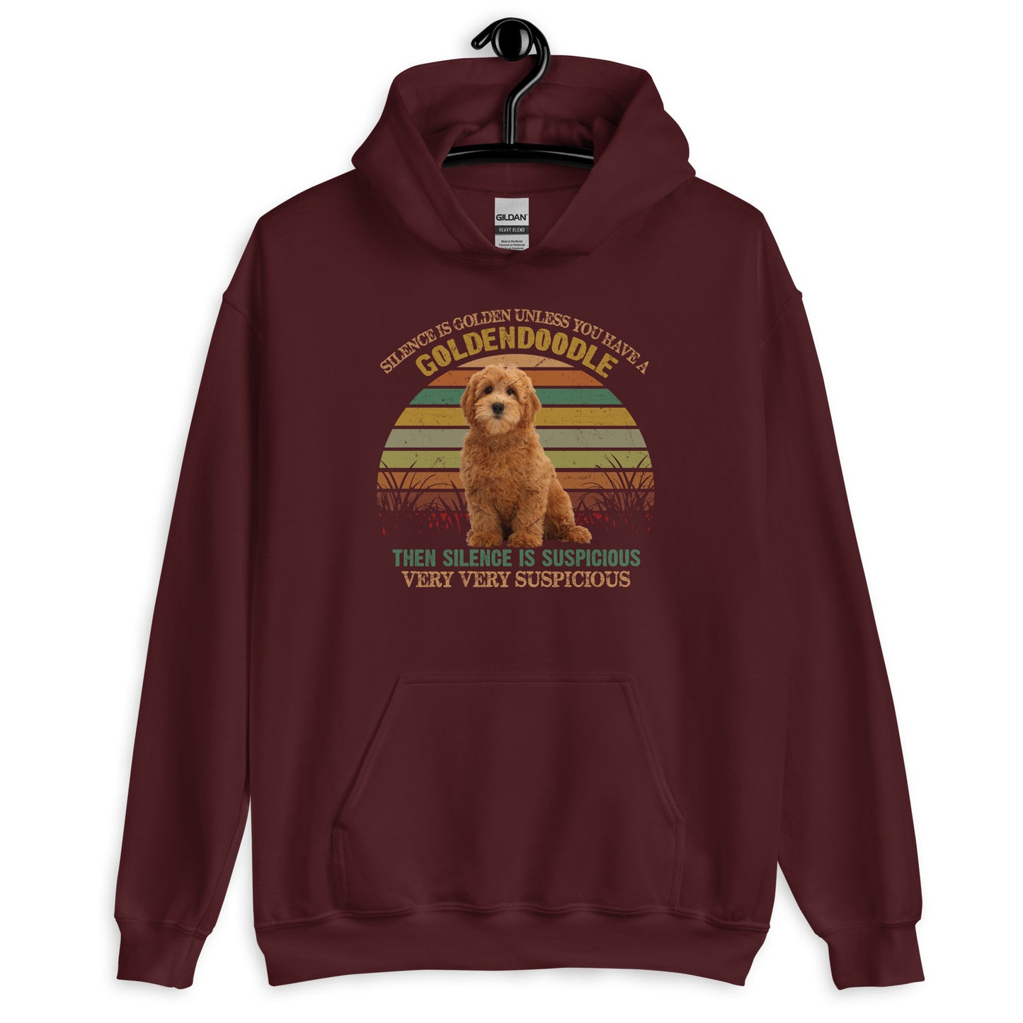 Silence is Golden Unless You Have a Goldendoodle Hoodie