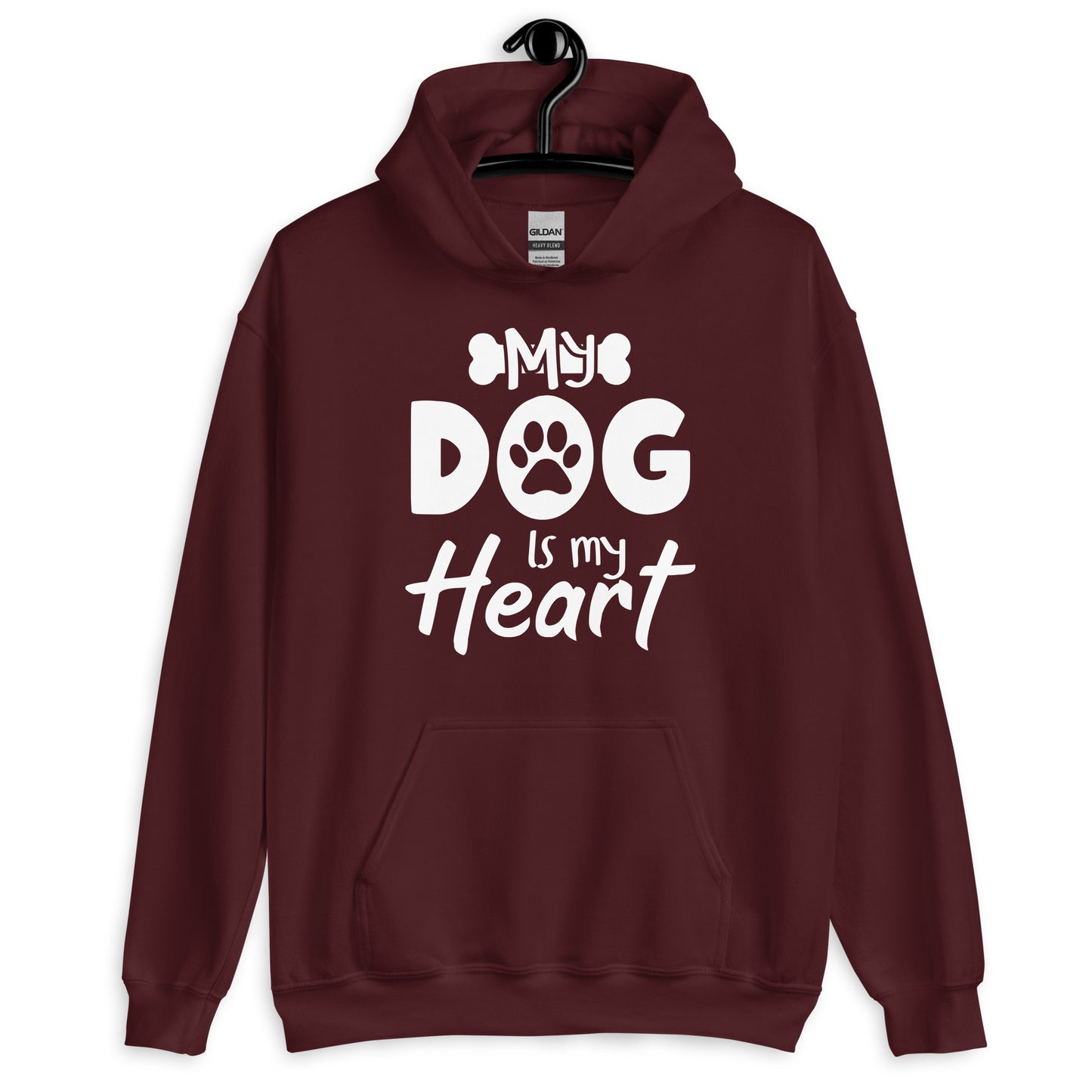 My Dog is My Heart Hoodie