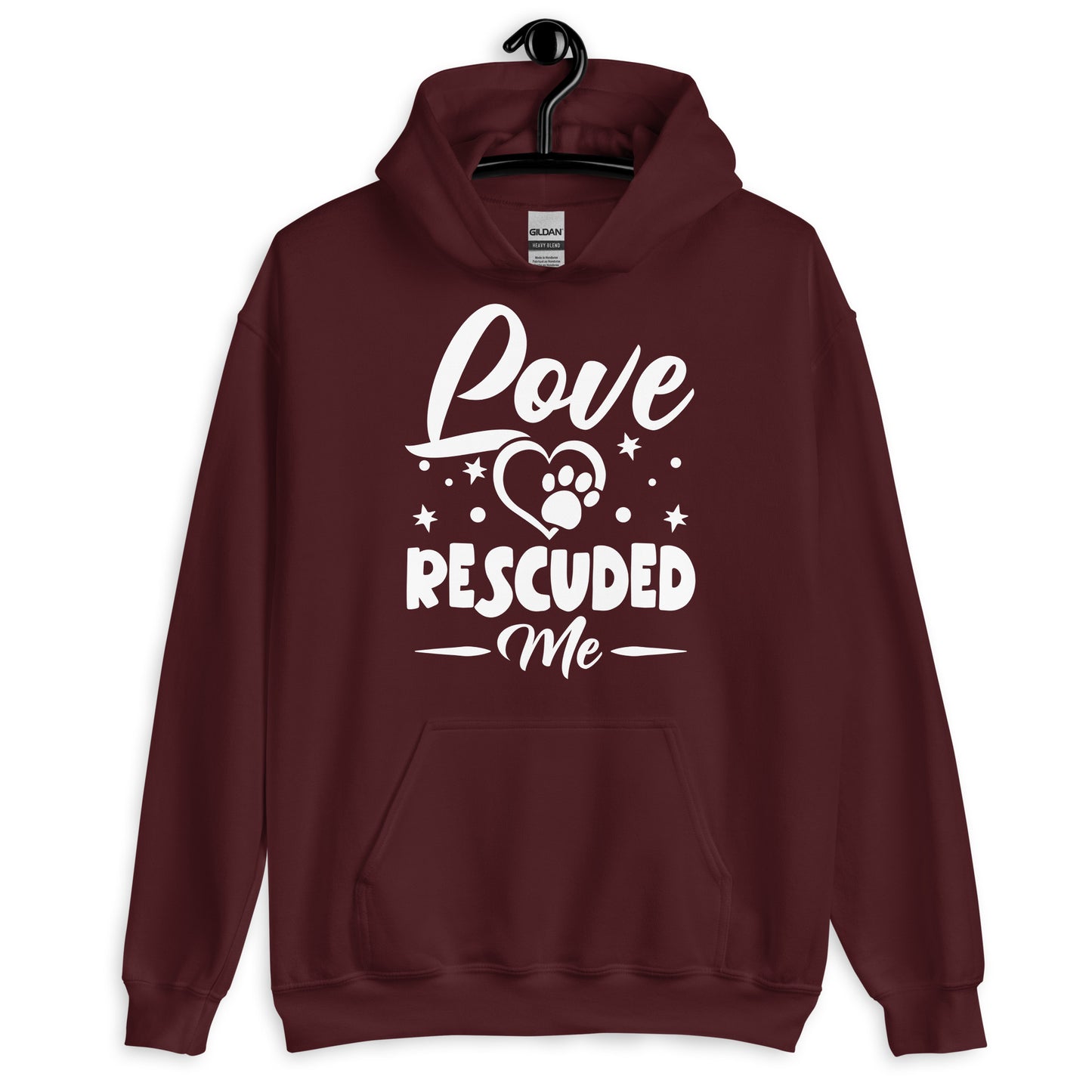 Love Rescued Me Hoodie