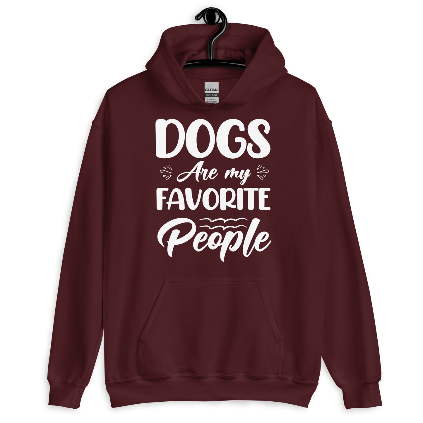 Dogs are My Favorite People Hoodie