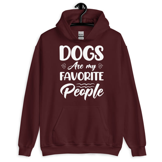 Dogs are My Favorite People Hoodie