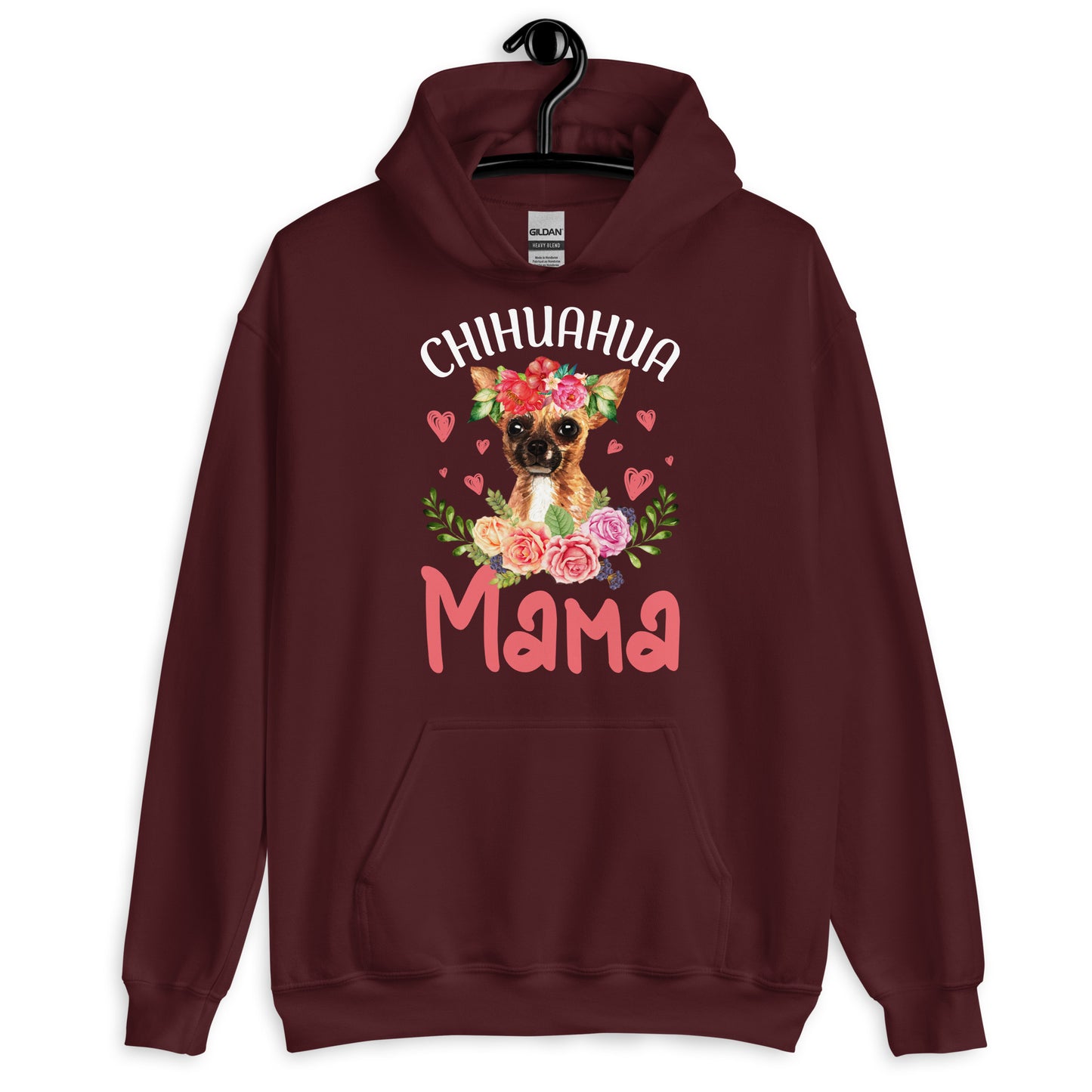 Chihuahua Mama Dog Mom Hoodie