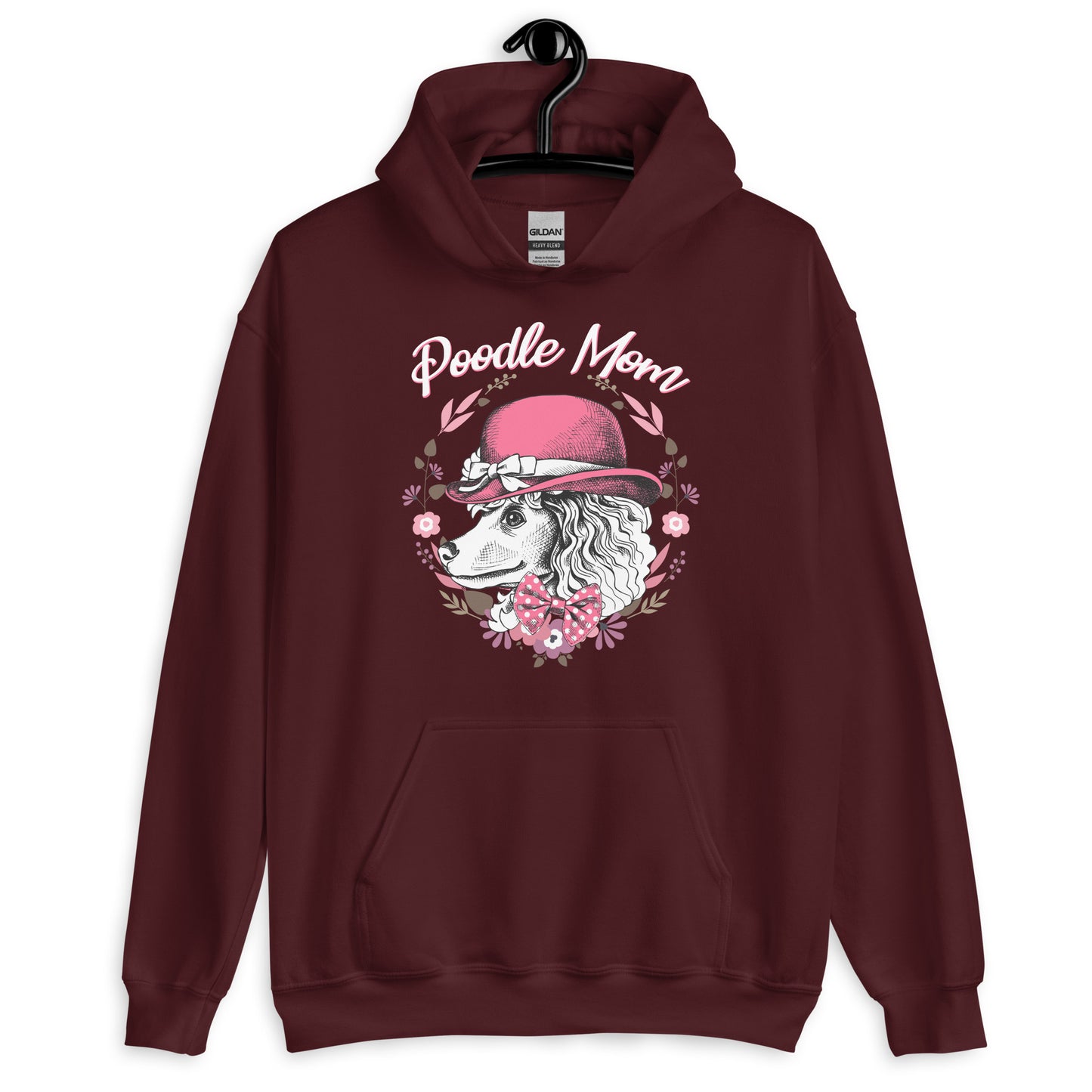 Poodle Dog Mom Hoodie