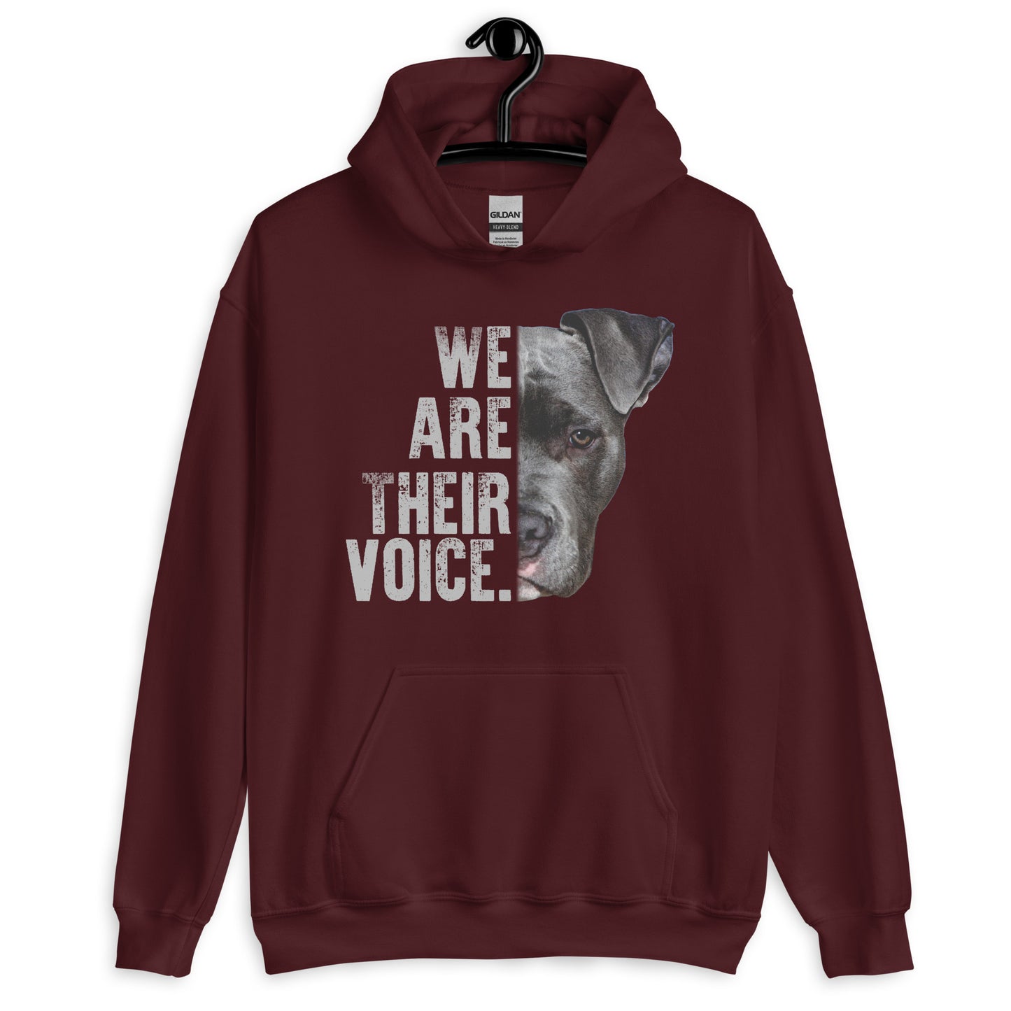 We are Their Voice Dog Rescue Hoodie