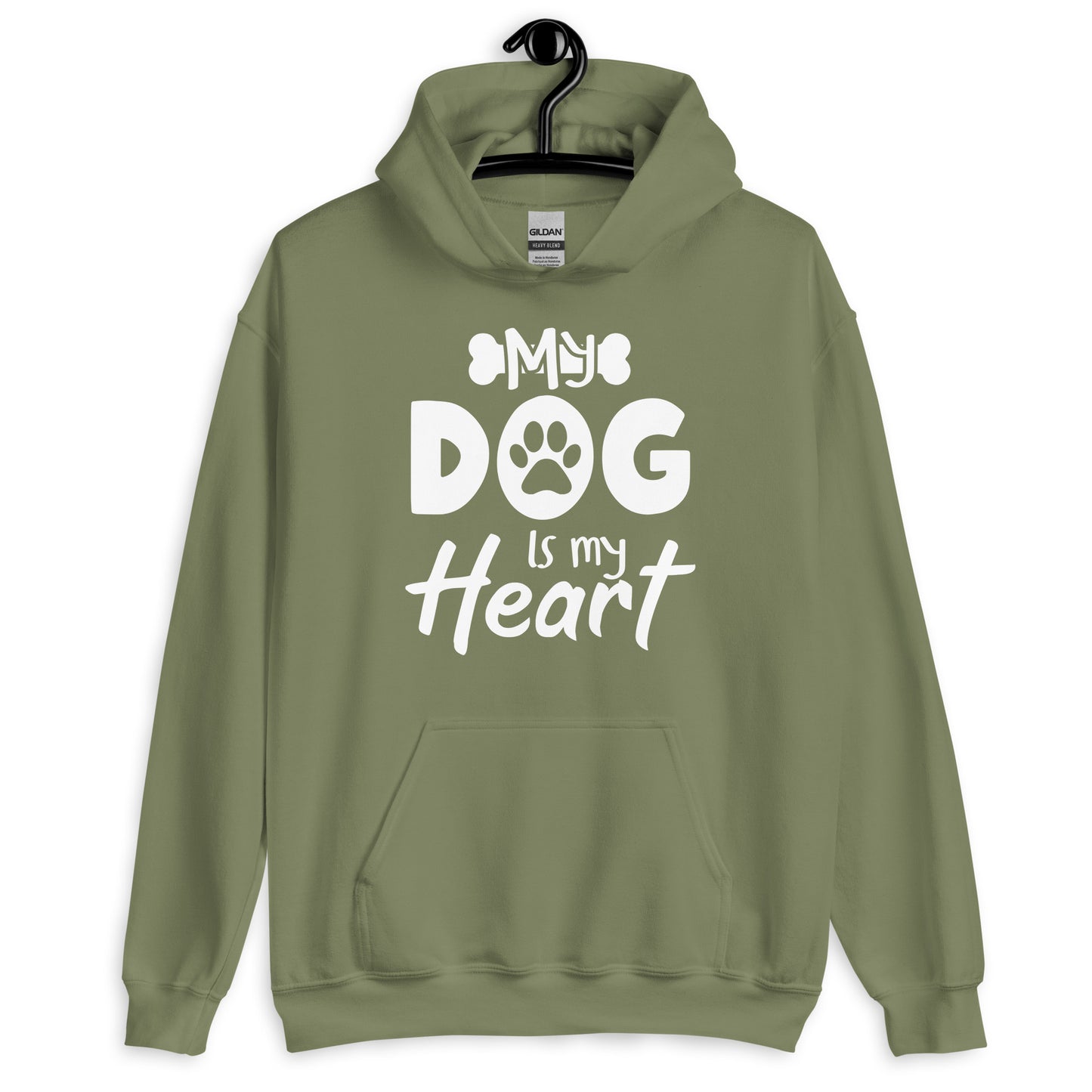 My Dog is My Heart Hoodie