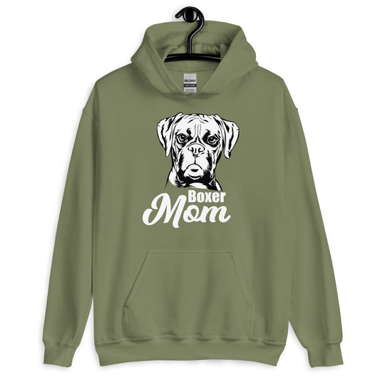 Boxer Mom - Boxer Dog Mom Hoodie