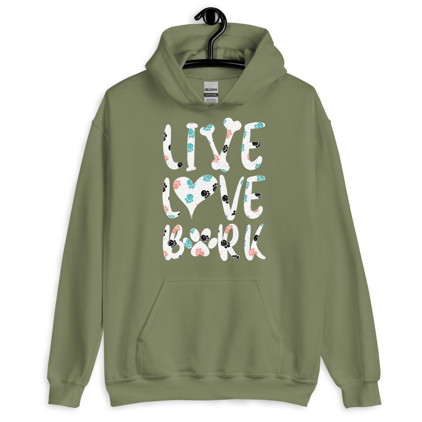 Live Love Bark Hoodie