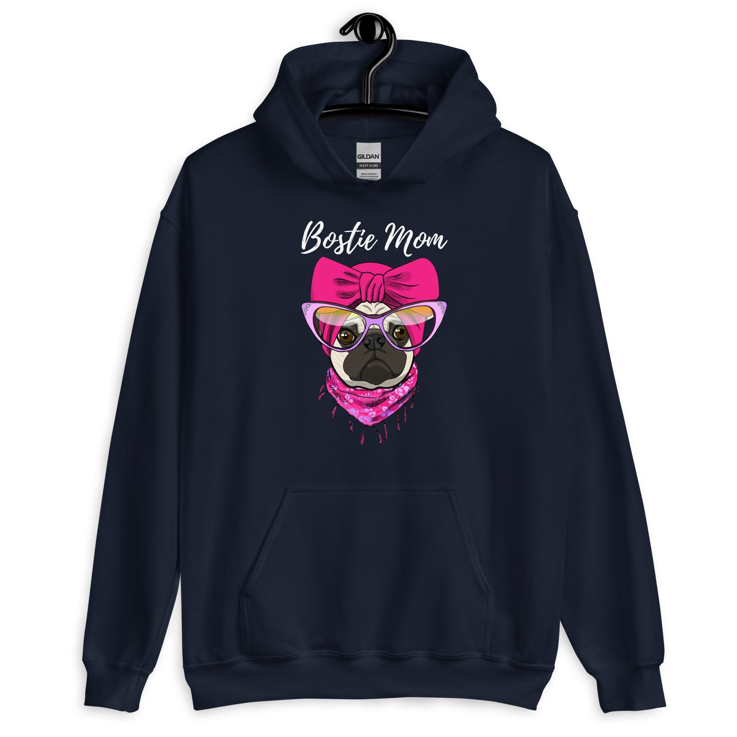 Bostie Mom - Dog Mom Hoodie